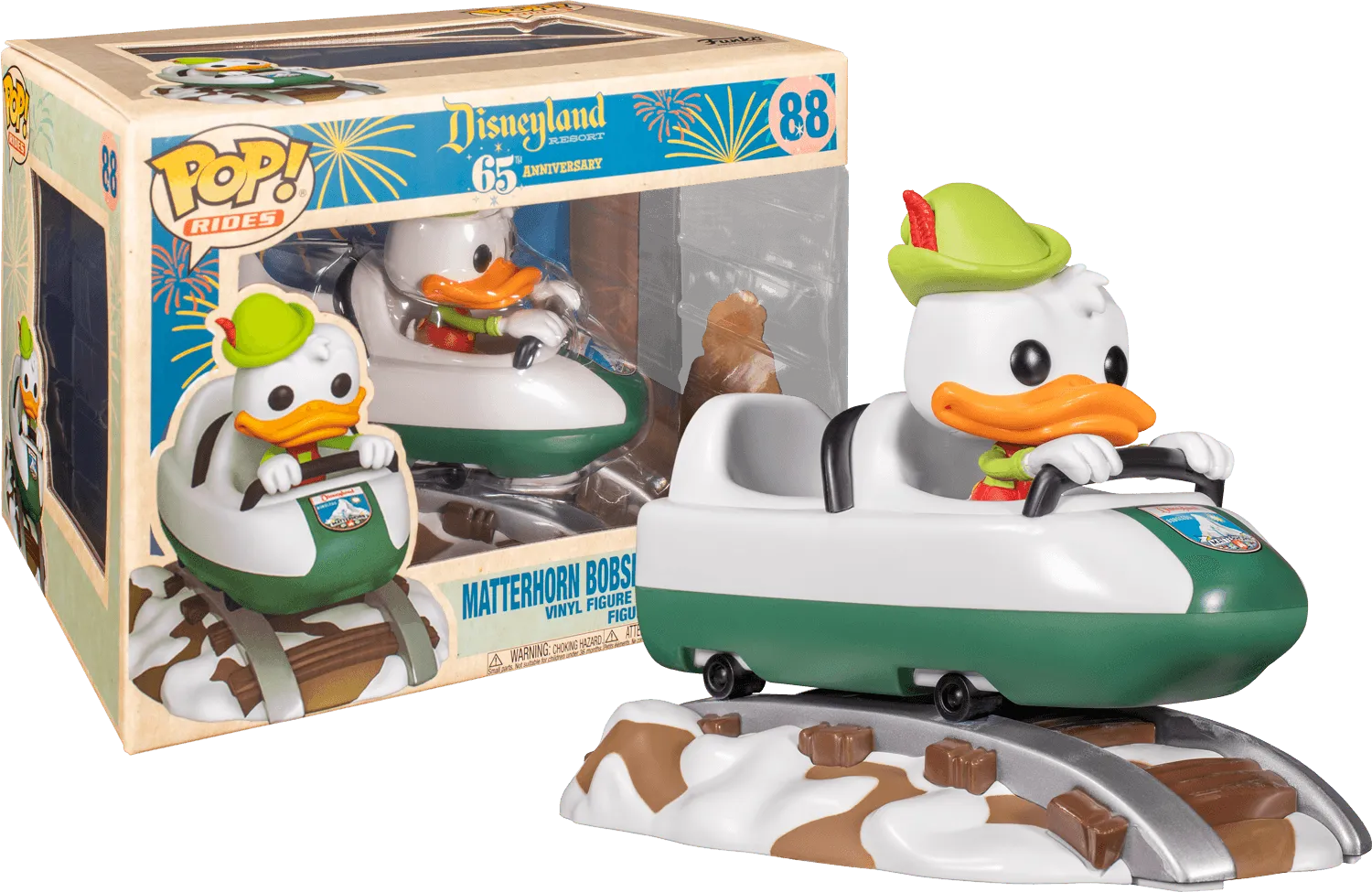 FUN50377 Disneyland 65th Anniversary - Donald on Matterhorn Pop! Ride - Funko - Titan Pop Culture