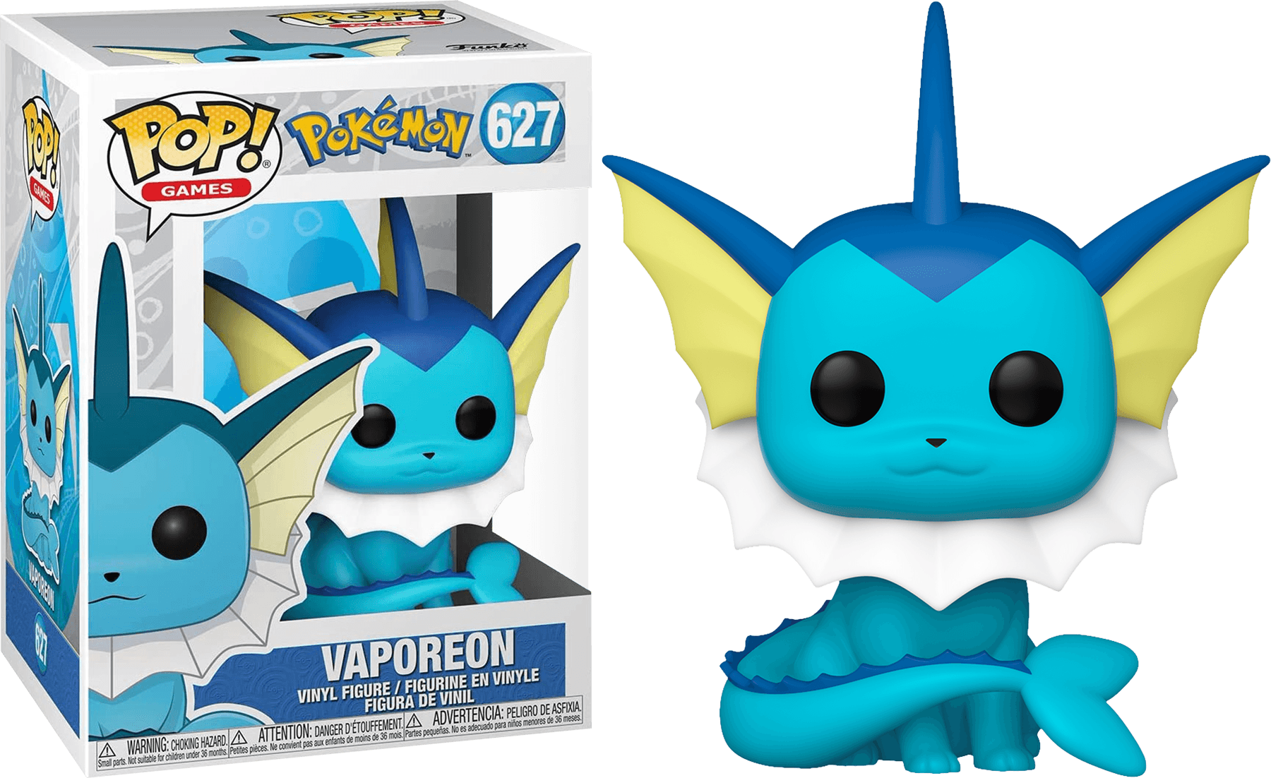 FUN50545 Pokemon - Vaporeon Pop! Vinyl [RS] - Funko - Titan Pop Culture