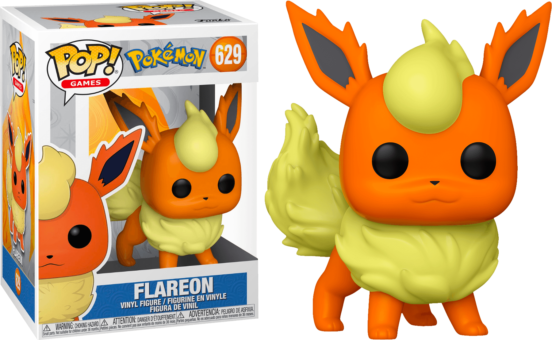 FUN50547 Pokemon - Flareon Pop! Vinyl [RS] - Funko - Titan Pop Culture