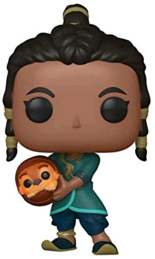 FUN50555 Raya and the Last Dragon - Young Raya with Baby Tuk Tuk US Exclusive Pop! Vinyl [RS] - Funko - Titan Pop Culture