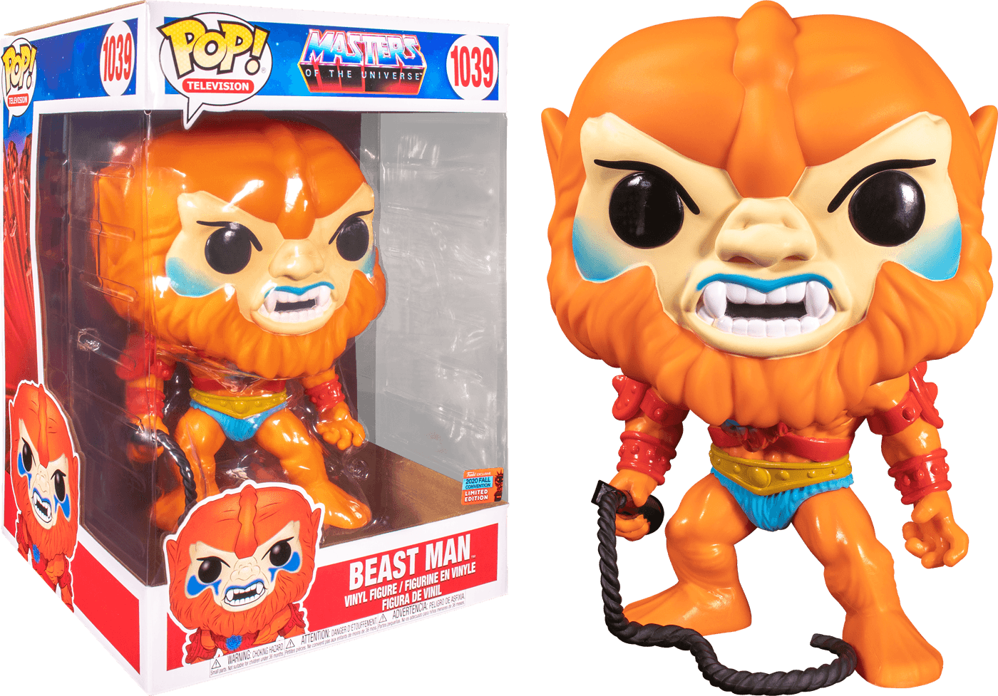 FUN50677 Masters of the Universe - Beast Man NYCC20 10" Pop! Vinyl - Funko - Titan Pop Culture