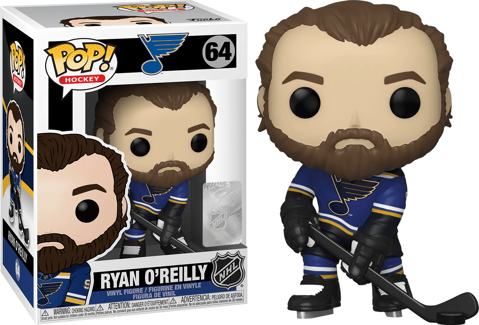 FUN50828 NHL: Blues - Ryan O'Reilly Pop! Vinyl - Funko - Titan Pop Culture