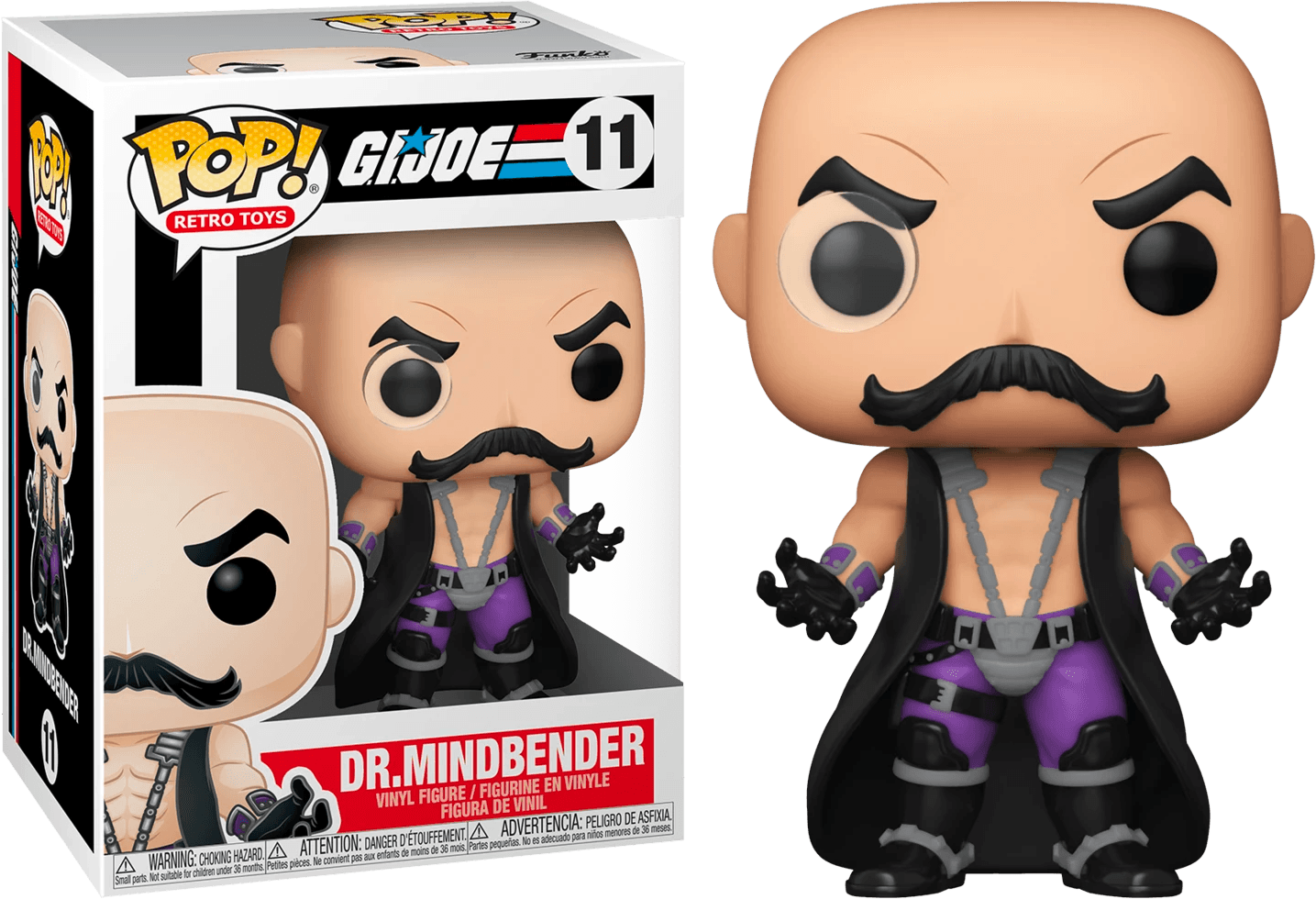 FUN50910 G.I. Joe - Dr Mindbender Pop! Vinyl - Funko - Titan Pop Culture