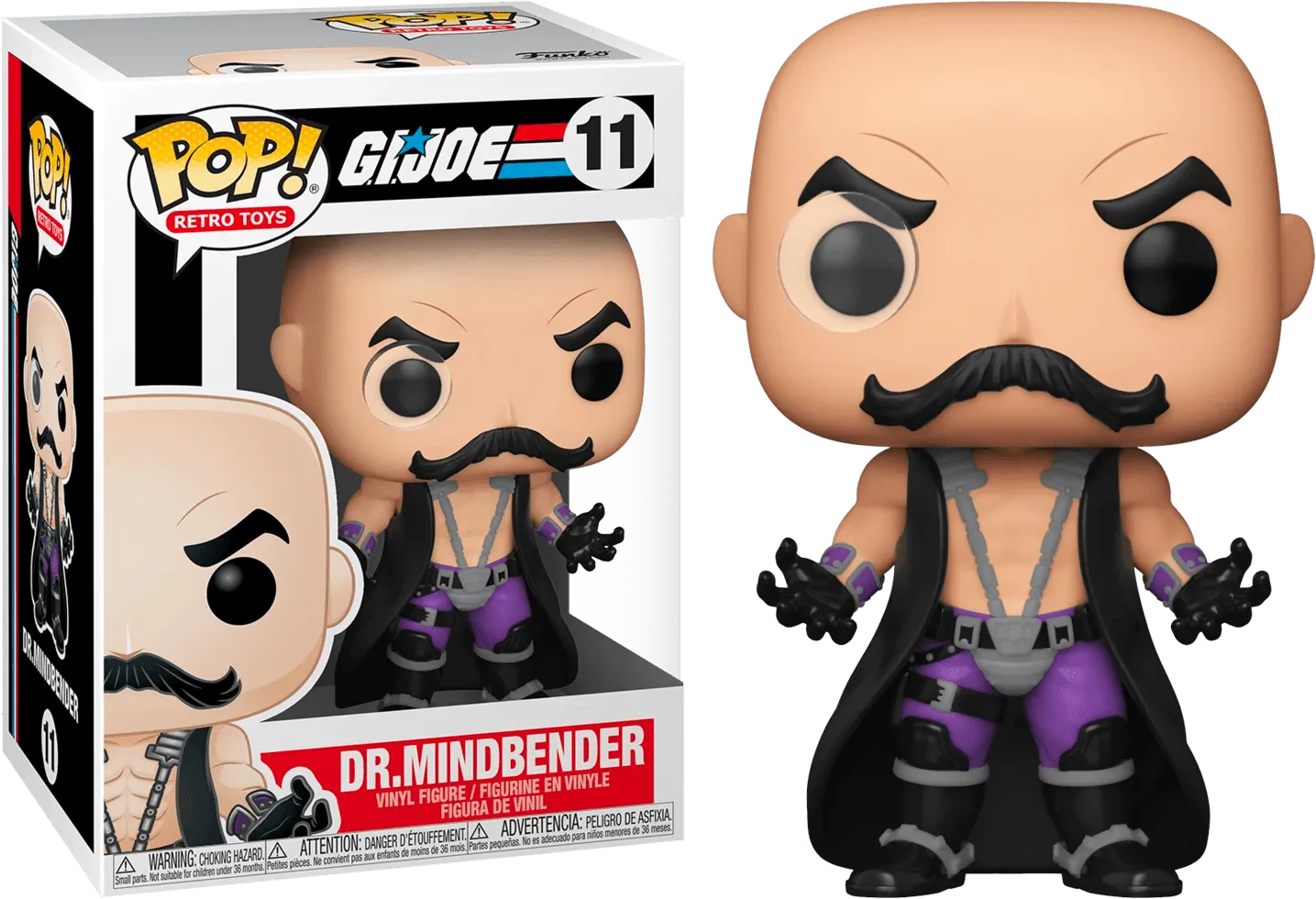 FUN50910 G.I. Joe - Dr Mindbender Pop! Vinyl - Funko - Titan Pop Culture