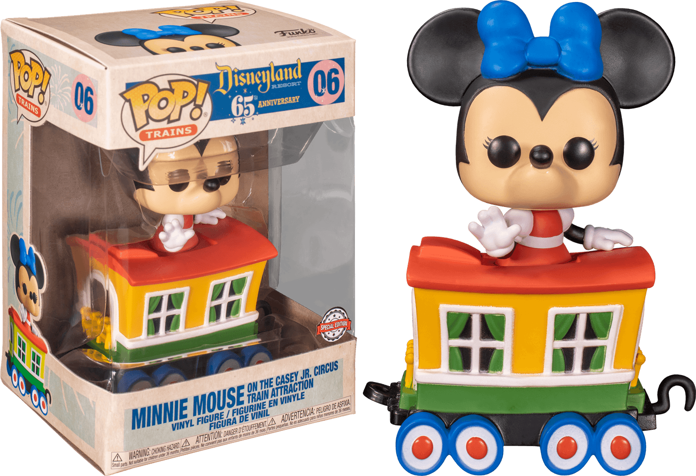 FUN50949 Disneyland 65th Anniversary - Minnie Train Carriage US Exclusive Pop! Vinyl [RS] - Funko - Titan Pop Culture