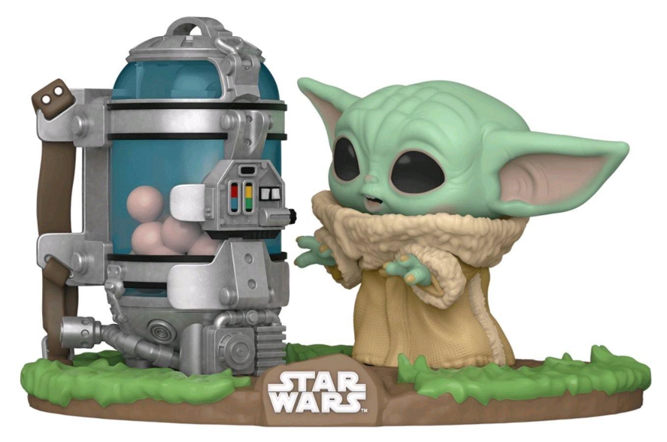 FUN50962 Star Wars: The Mandalorian - Child with Egg Canister Pop! Deluxe - Funko - Titan Pop Culture