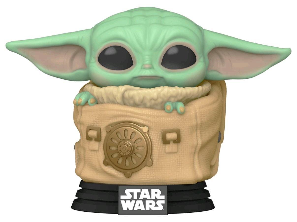 FUN50963 Star Wars: The Mandalorian - Child in Rucksack Pop! Vinyl - Funko TBA - Titan Pop Culture