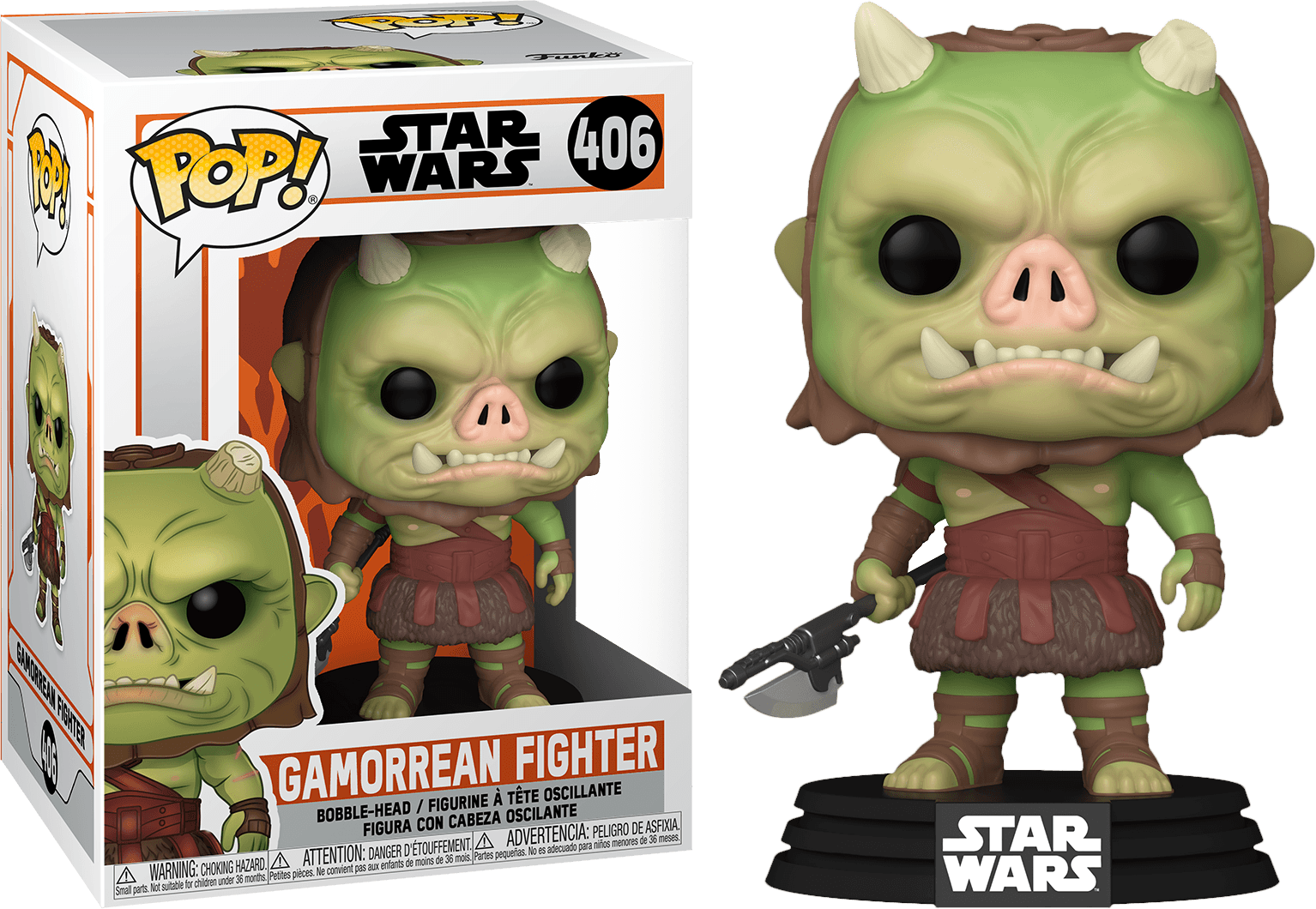 FUN50964 Star Wars: The Mandalorian - Gamorean Fighter Pop! Vinyl - Funko - Titan Pop Culture