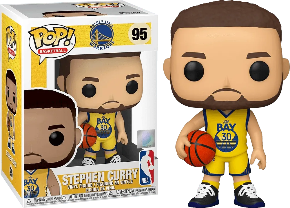 FUN51015 NBA: Warriors - Steph Curry (alternate) Pop! Vinyl - Funko - Titan Pop Culture