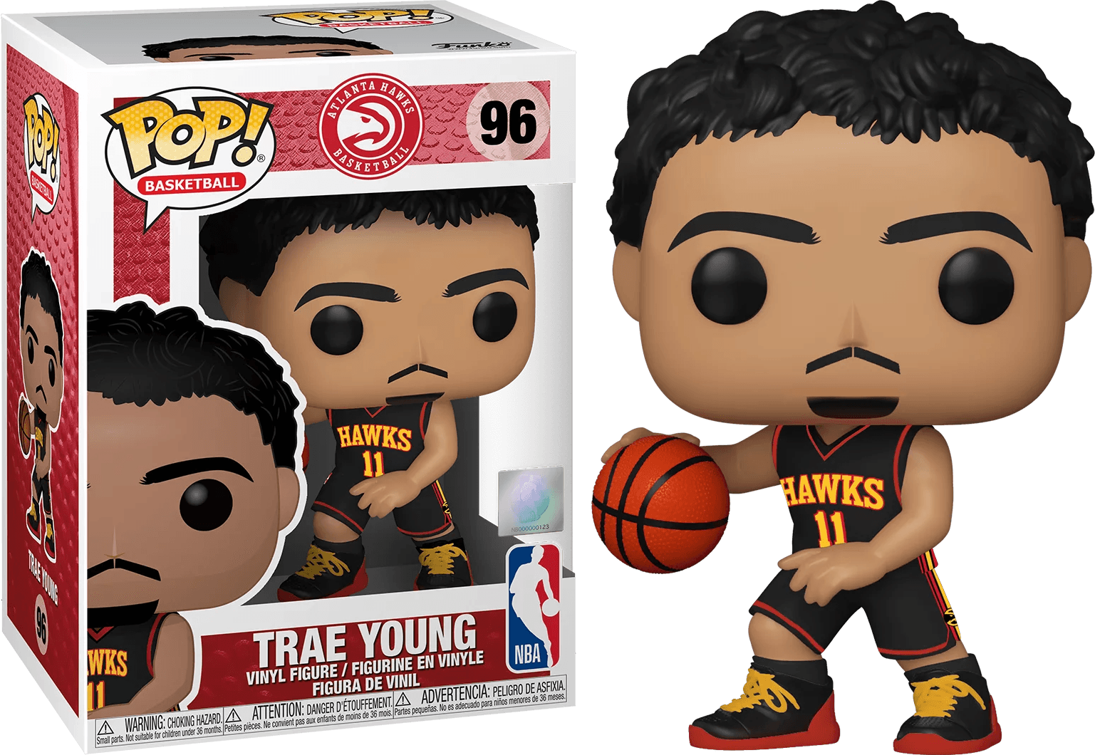 FUN51016 NBA: Hawks - Trae Young (alternate) Pop! Vinyl - Funko - Titan Pop Culture