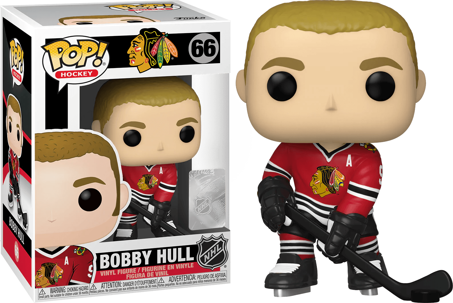 FUN51018 NHL: Legends Bobby Hull (Blackhawks) Pop! Vinyl - Funko - Titan Pop Culture