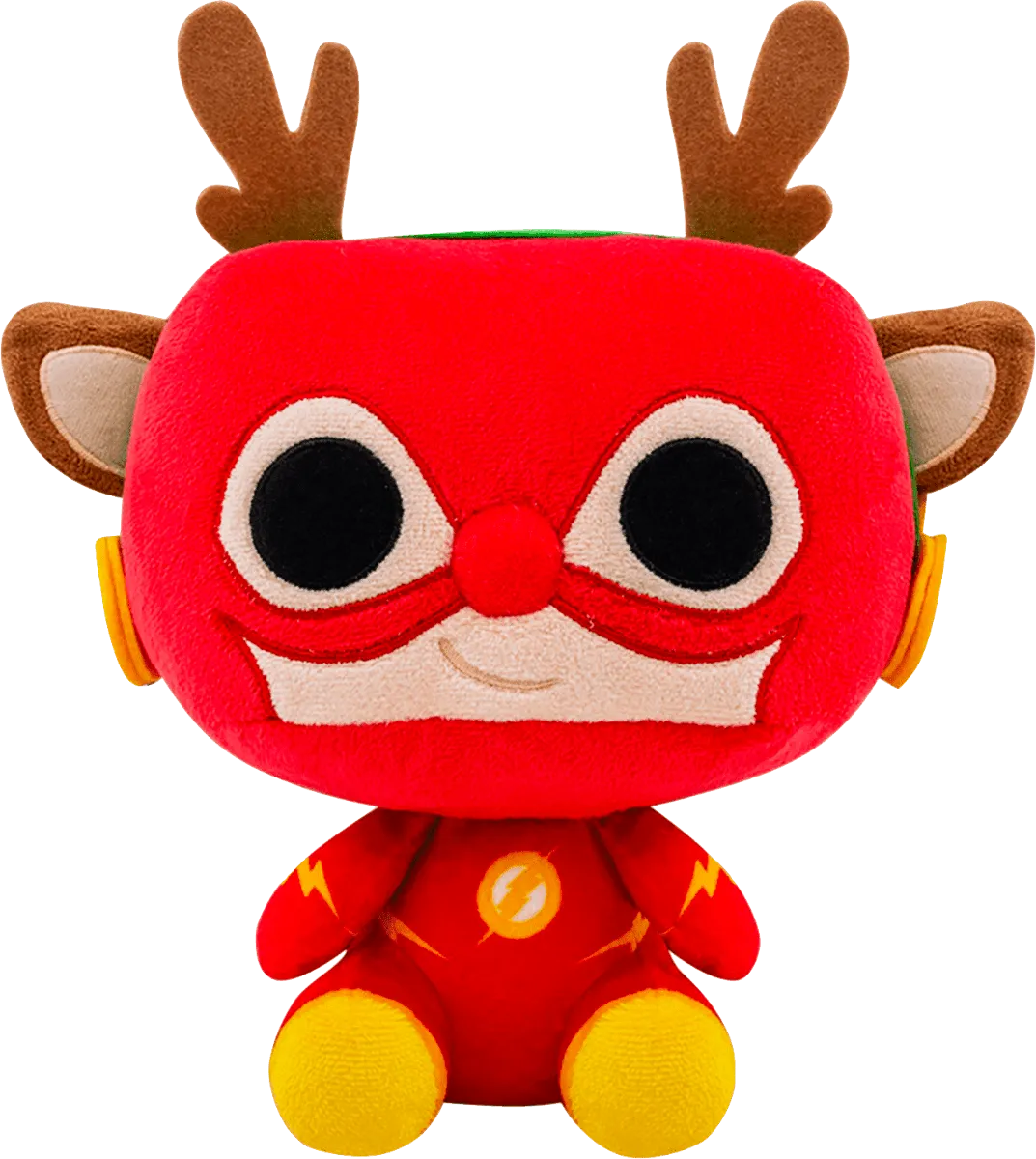 FUN51064 The Flash - Rudolph Flash Holiday Plush - Funko - Titan Pop Culture