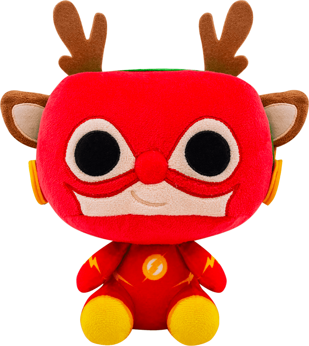 FUN51064 The Flash - Rudolph Flash Holiday Plush - Funko - Titan Pop Culture