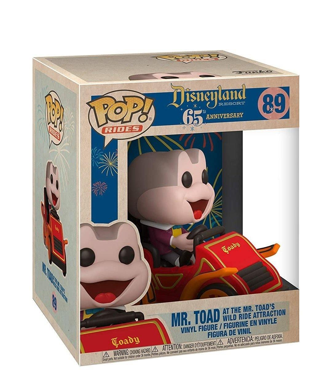 FUN51192 Disneyland 65th Anniversary - Mr Toad in Car Pop! Ride - Funko - Titan Pop Culture
