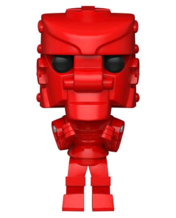 FUN51321 Mattel - Rock Em Sock Em Robot Red Pop! Vinyl - Funko - Titan Pop Culture