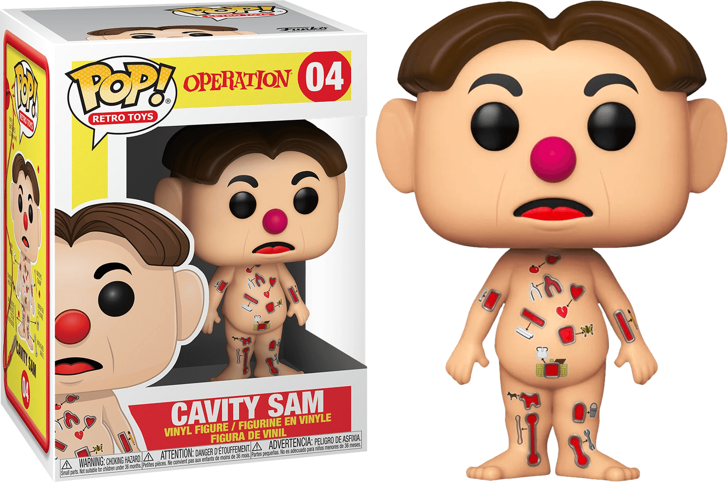 FUN51322 Operation Game - Cavity Sam Pop! Vinyl - Funko - Titan Pop Culture