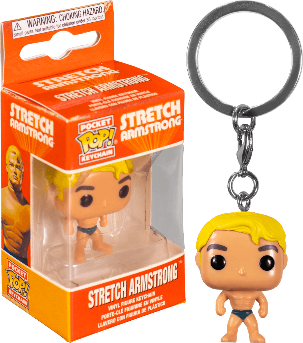 FUN51324 Hasbro - Stretch Armstrong Pocket Pop! Keychain - Funko - Titan Pop Culture