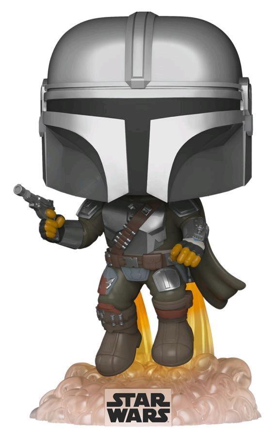 FUN51405 Star Wars: The Mandalorian - Mandalorian Flying US Exclusive Pop! Vinyl [RS] - Funko - Titan Pop Culture