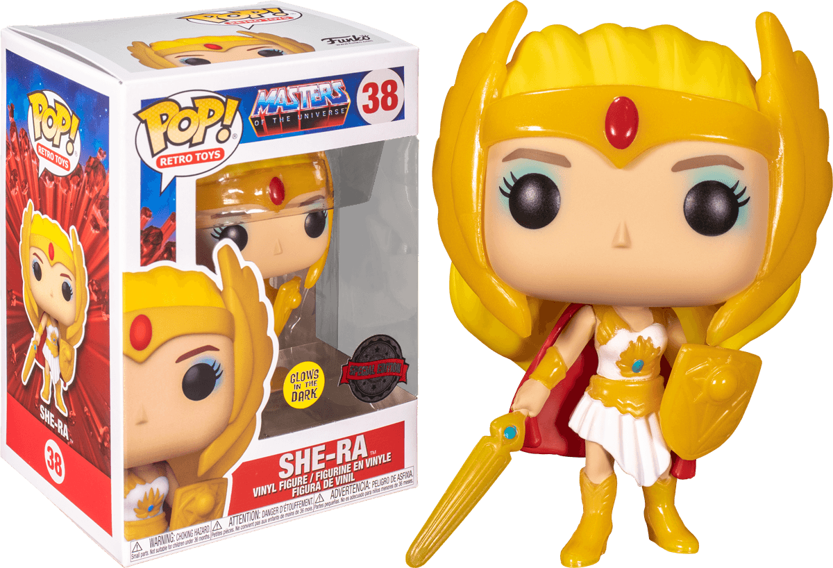 FUN51438 Masters of the Universe - She-Ra Classic Glow US Exclusive Pop! Vinyl - Funko - Titan Pop Culture