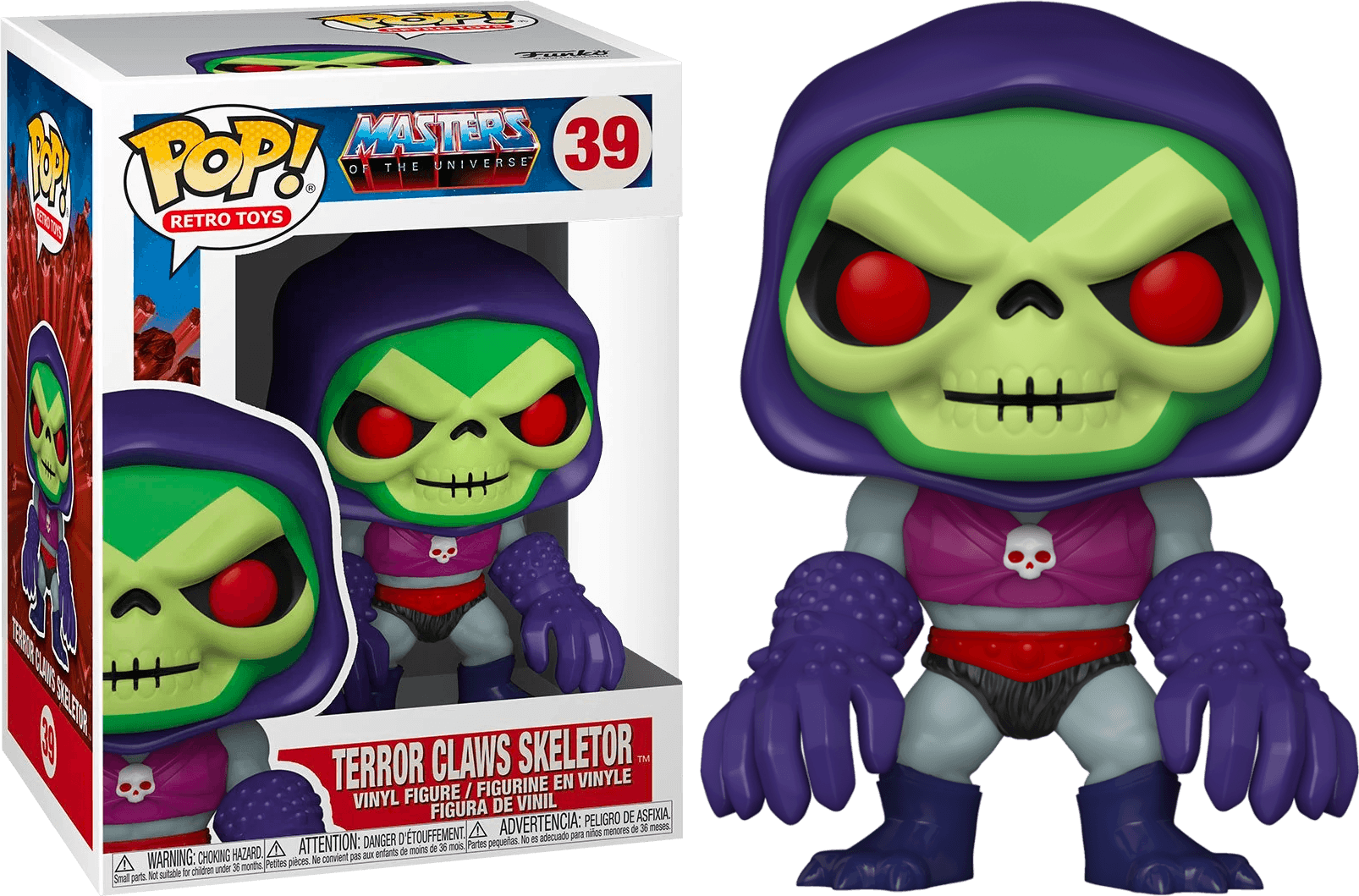 FUN51439 Masters of the Universe - Skeletor Terror Claws Pop! Vinyl - Funko - Titan Pop Culture