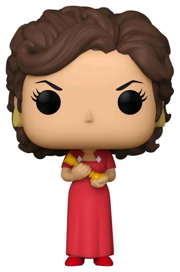 FUN51452 Clue - Miss Scarlet with Candlestick Pop! Vinyl - Funko - Titan Pop Culture