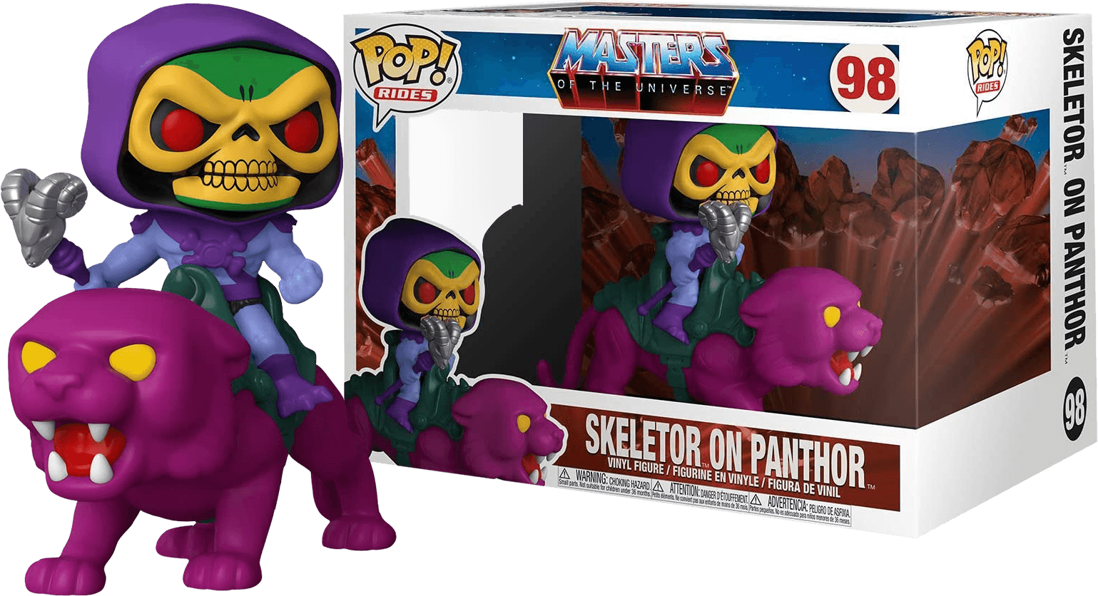 FUN51458 Masters of the Universe - Skeletor on Panthor Pop! Ride - Funko - Titan Pop Culture