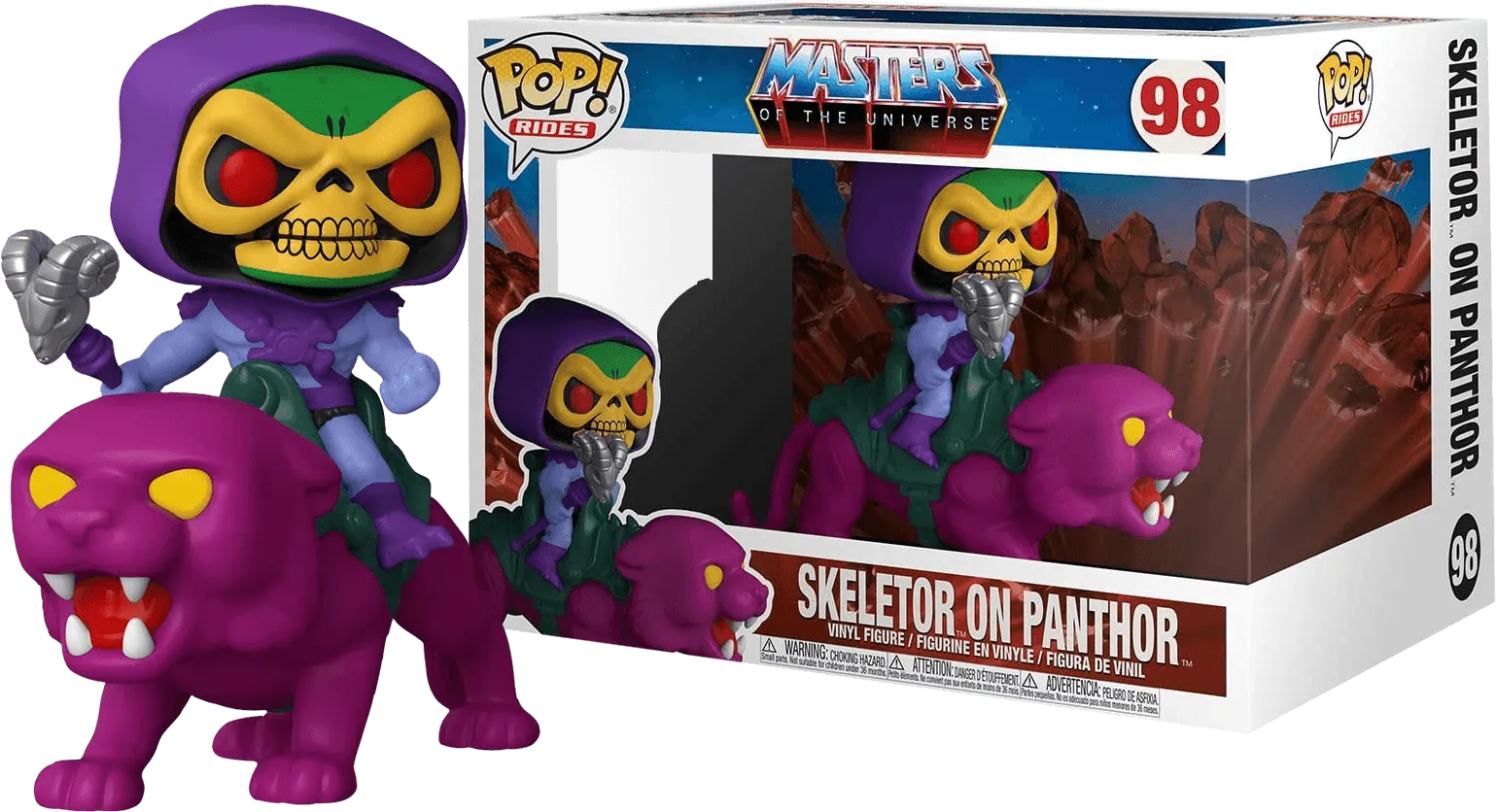 FUN51458 Masters of the Universe - Skeletor on Panthor Pop! Ride - Funko - Titan Pop Culture