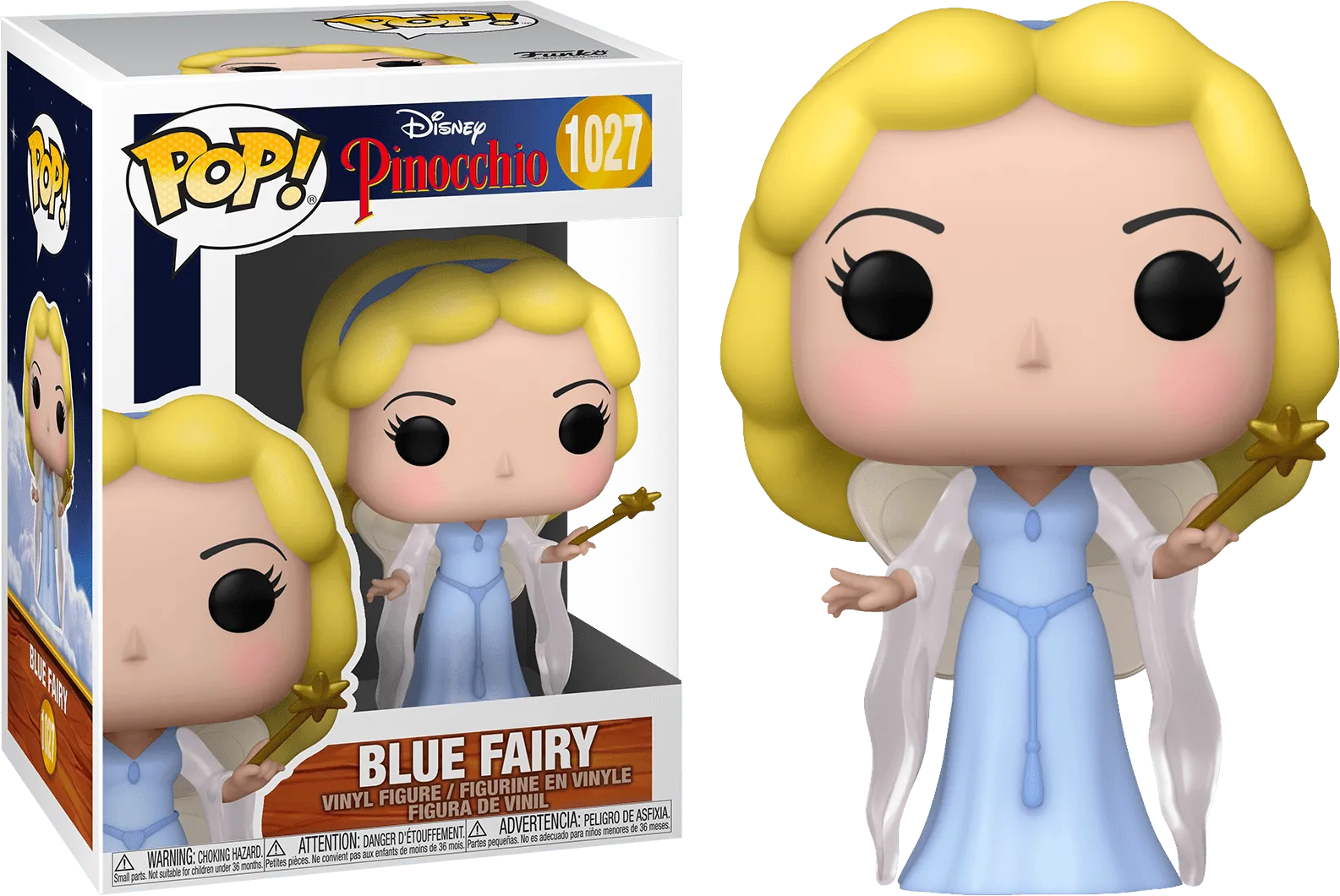 FUN51535 Pinocchio - Blue Fairy (With Chase) 80th Anniversary Pop! Vinyl - Funko - Titan Pop Culture