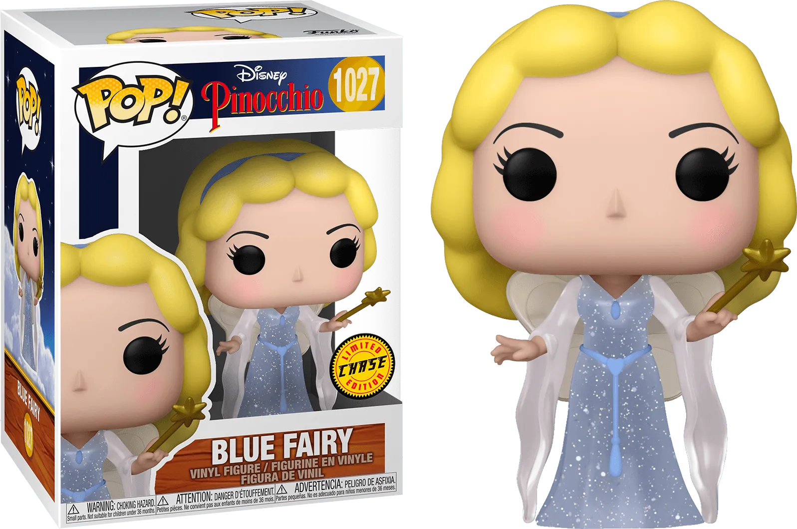 FUN51535 Pinocchio - Blue Fairy (With Chase) 80th Anniversary Pop! Vinyl - Funko - Titan Pop Culture