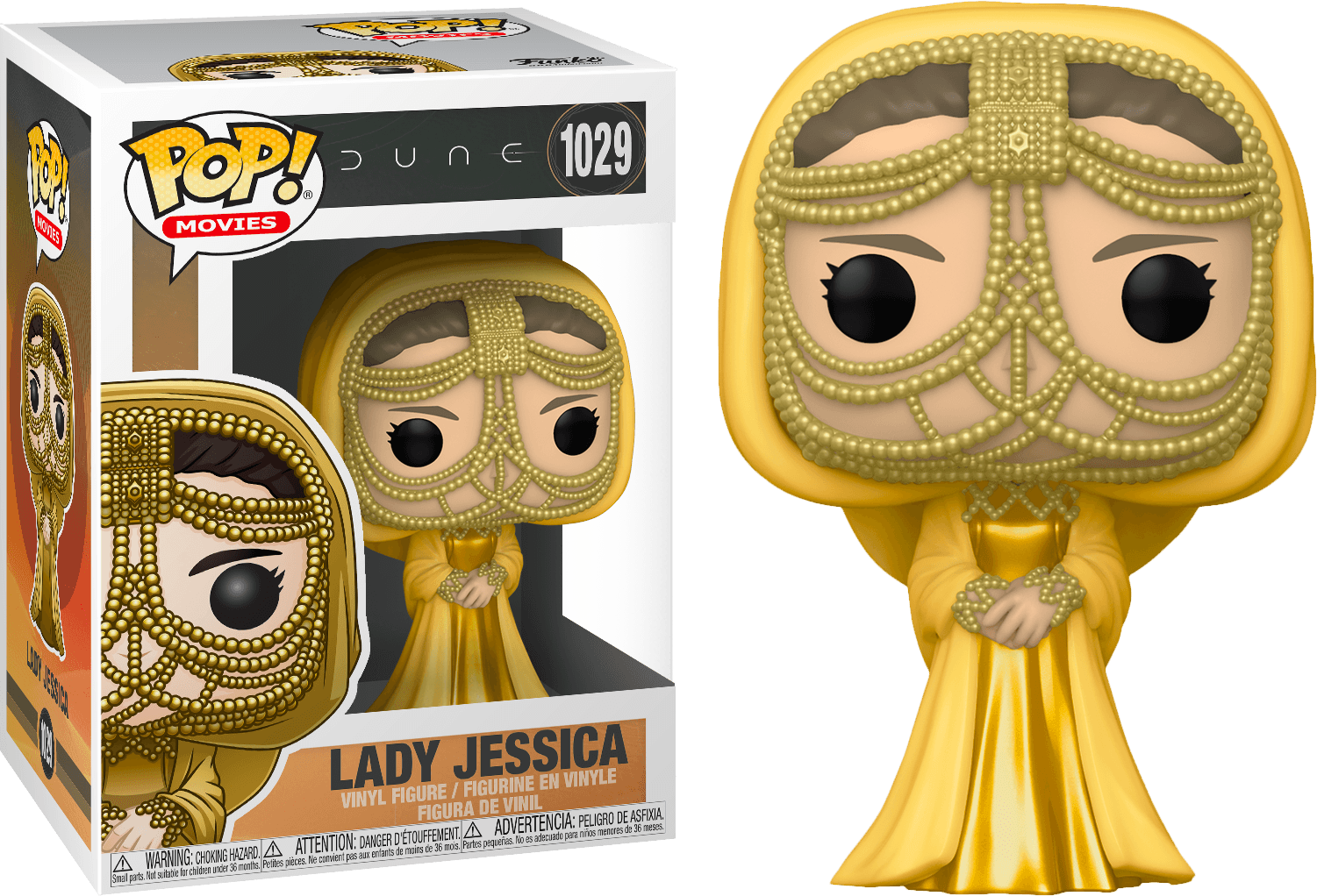 FUN51607 Dune (2020) - Lady Jessica Gold Pop! Vinyl - Funko - Titan Pop Culture