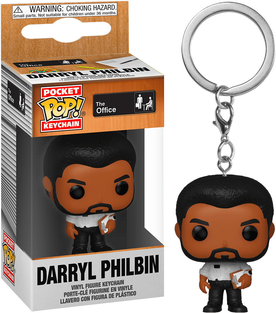 FUN51614 The Office - Darryl Pocket Pop! Keychain - Funko - Titan Pop Culture