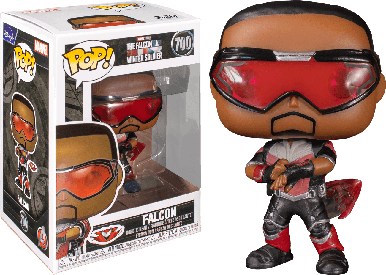 FUN51624 The Falcon and the Winter Soldier - Falcon Pop! Vinyl - Funko - Titan Pop Culture