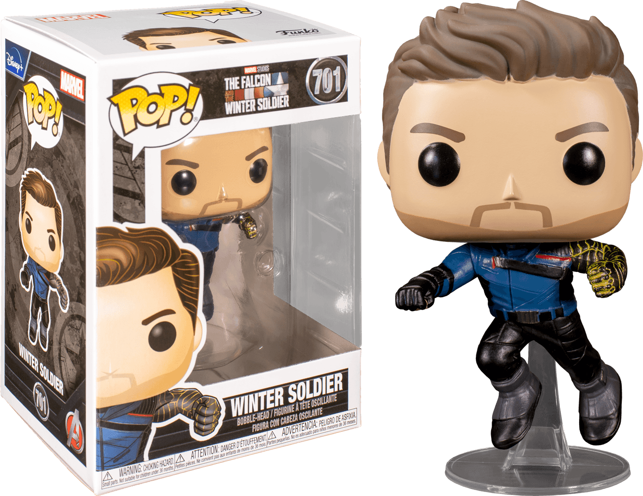 FUN51625 The Falcon and the Winter Soldier - Winter Soldier Pop! Vinyl - Funko - Titan Pop Culture