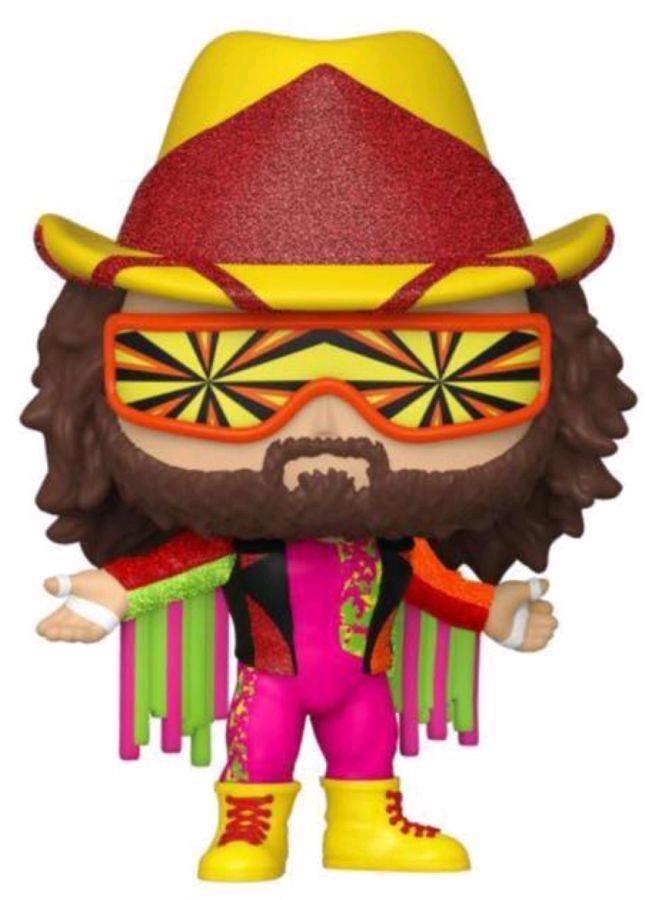 FUN51778 WWE: NWSS- Macho Man Randy Savage Diamond Glitter US Exclusive Pop! Vinyl [RS] - Funko - Titan Pop Culture