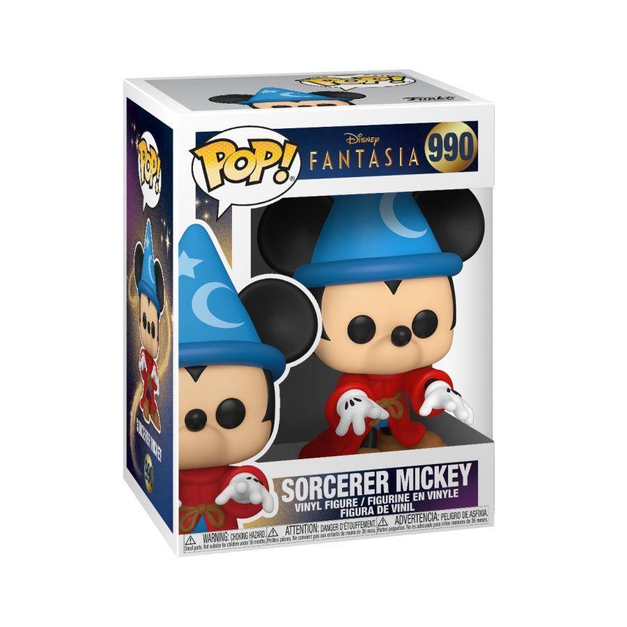 FUN51938 Fantasia - Sorcerer Mickey 80th Anniversary Pop! Vinyl - Funko - Titan Pop Culture