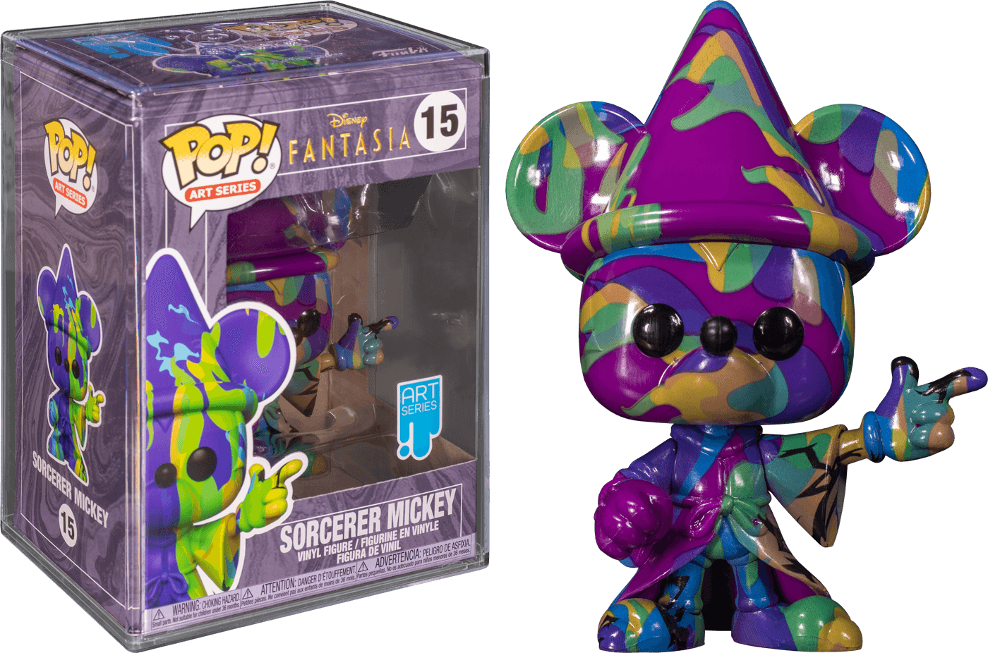 FUN51942 Fantasia - Sorcerer Mickey (Artist) #2 Pop! Vinyl with Protector - Funko - Titan Pop Culture