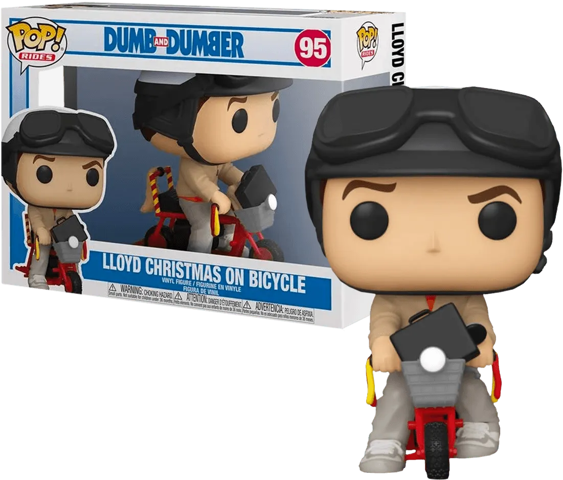 FUN51949 Dumb and Dumber - Lloyd with Bicycle Pop! Ride - Funko - Titan Pop Culture