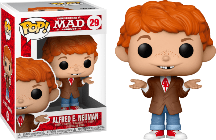 FUN52004 Mad TV - Alfred E Neuman (with chase) Pop! Vinyl - Funko - Titan Pop Culture