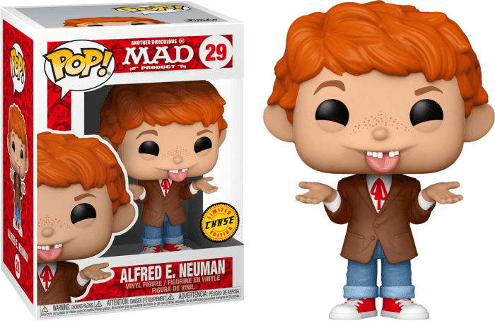 FUN52004 Mad TV - Alfred E Neuman (with chase) Pop! Vinyl - Funko - Titan Pop Culture