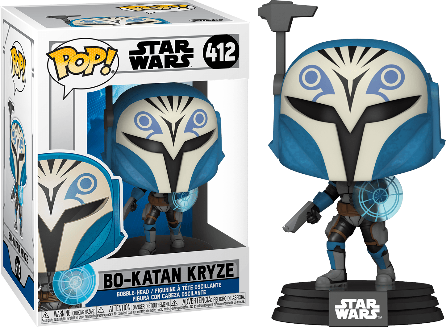 FUN52026 Star Wars: Clone Wars - Bo-Katan Pop! Vinyl - Funko - Titan Pop Culture