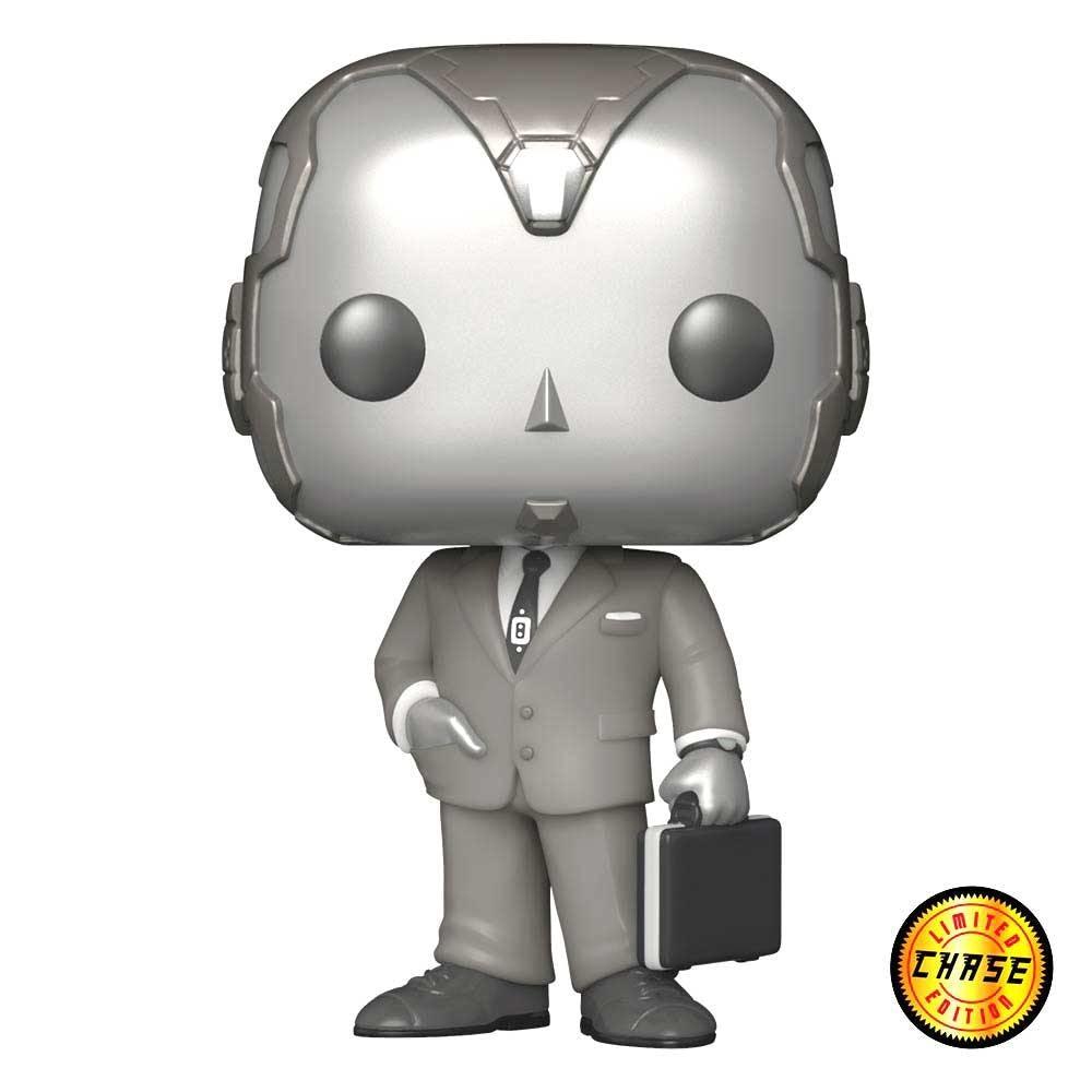 FUN52043 WandaVision - 50's Vision Black & White (with chase) Pop! Vinyl - Funko - Titan Pop Culture