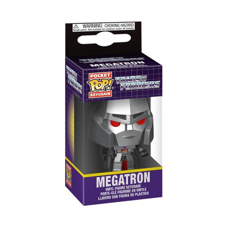 FUN52156 Transformers (TV) - Megatron Pocket Pop! Keychain - Funko - Titan Pop Culture
