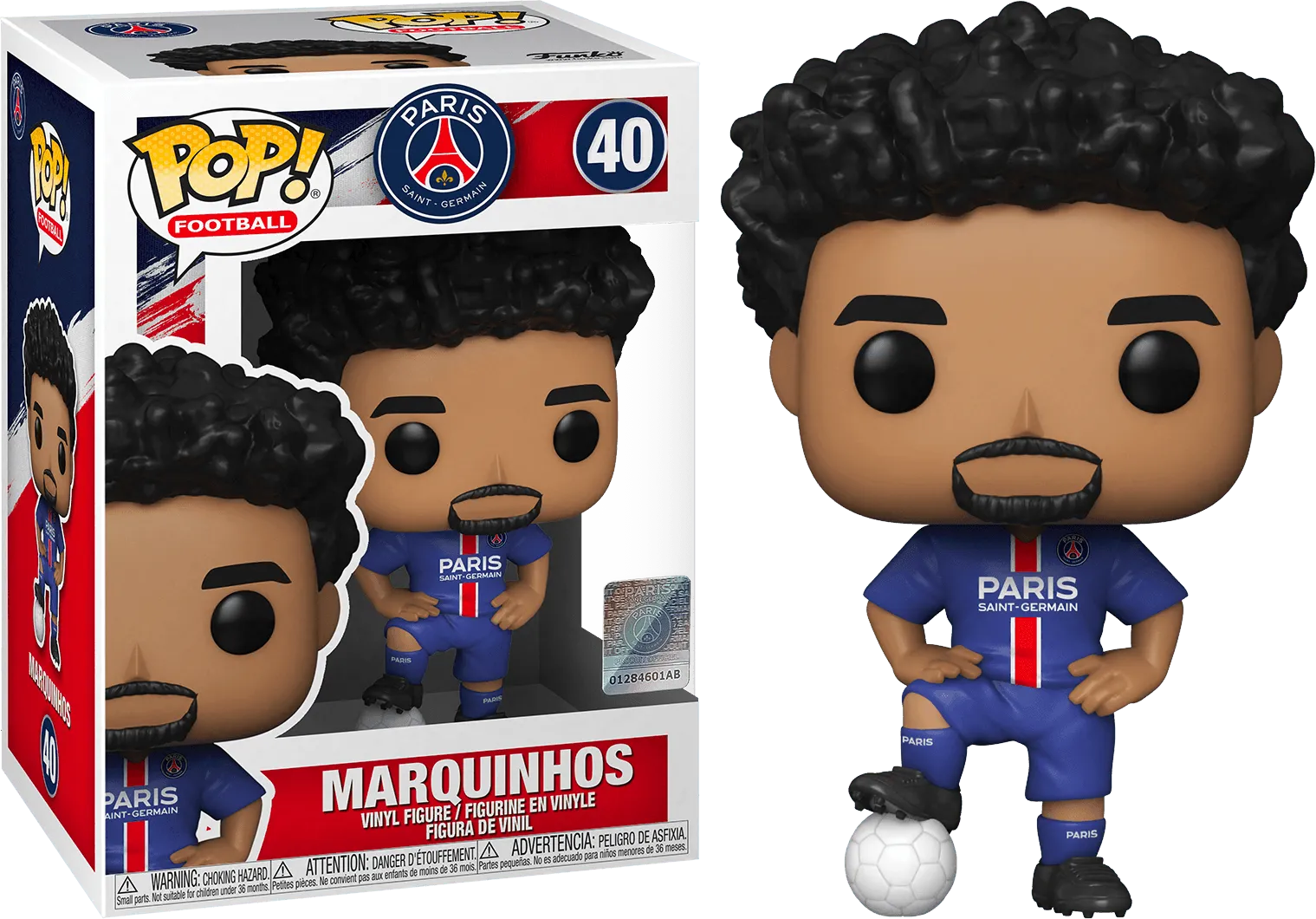 FUN52172 Football: PSG - Marquinhos Pop! Vinyl - Funko - Titan Pop Culture