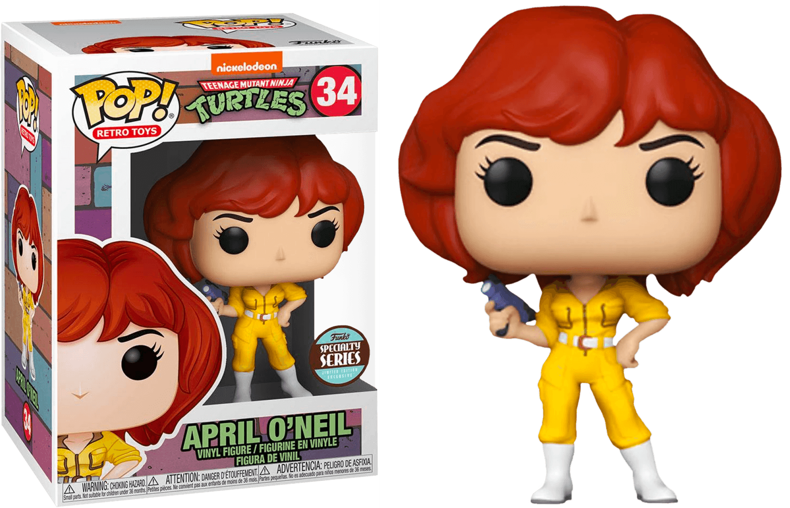 FUN52357 Teenage Mutant Ninja Turtles (1990) - April O'Neil Pop! Vinyl - Funko - Titan Pop Culture