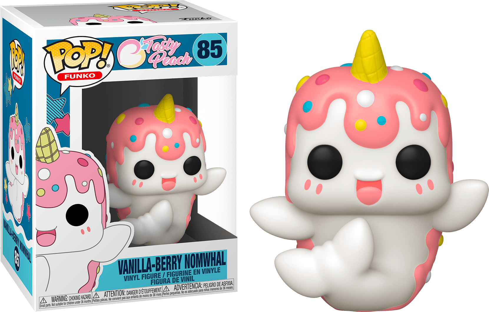 FUN52884 Tasty Peach - Nomwhal Pop! Vinyl - Funko - Titan Pop Culture