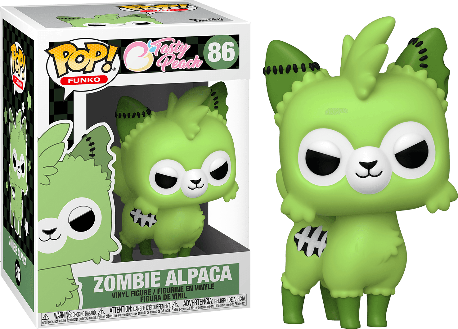 FUN52885 Tasty Peach - Zombie Alpaca Pop! Vinyl - Funko - Titan Pop Culture