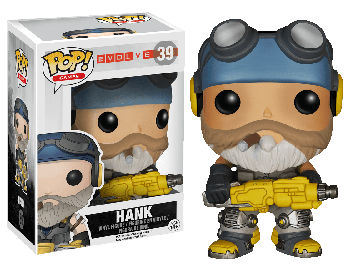 FUN5291 Evolve - Hank Pop! Vinyl - Funko - Titan Pop Culture