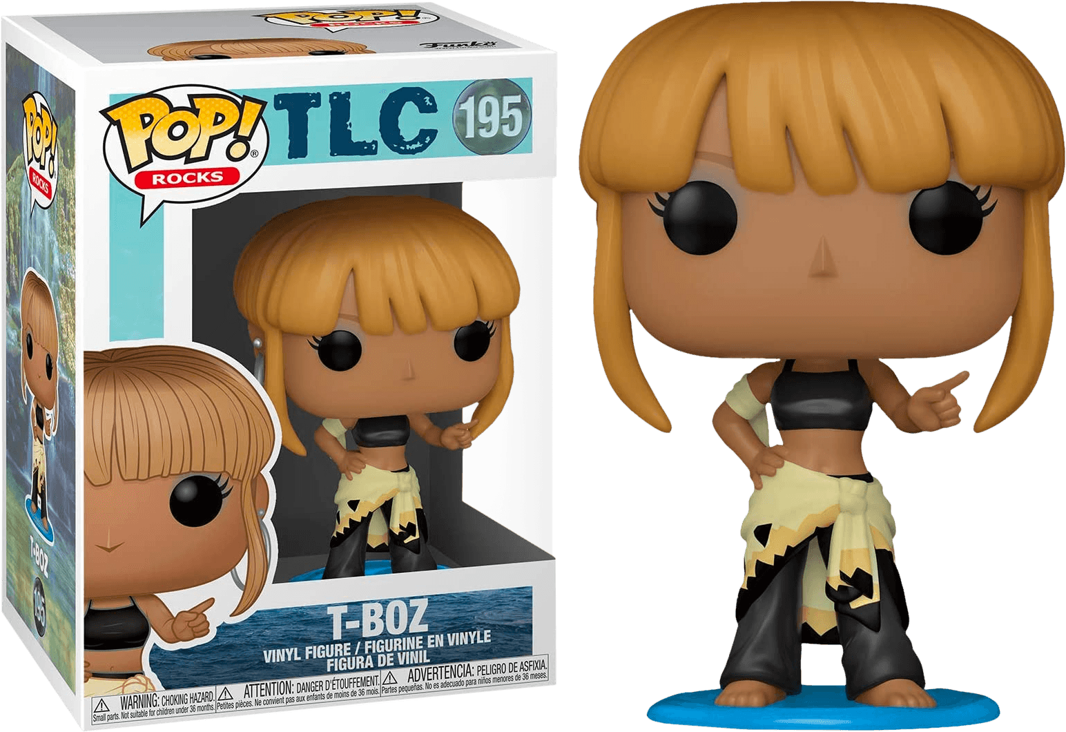 FUN52934 TLC - T-Boz (with chase) Pop! Vinyl - Funko - Titan Pop Culture