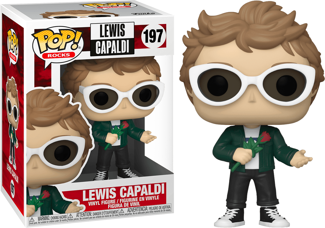 FUN52938 Lewis Capaldi - Lewis Capaldi Pop! Vinyl - Funko - Titan Pop Culture