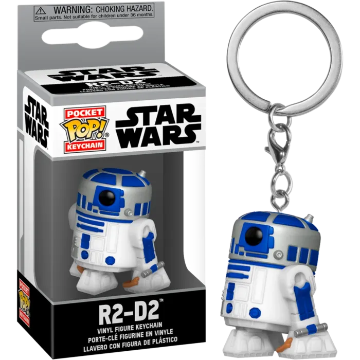 FUN53058 Star Wars - R2-D2 Pocket Pop! Keychain - Funko - Titan Pop Culture